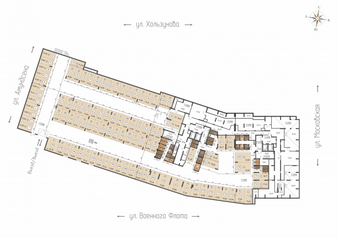 План -1 этажа