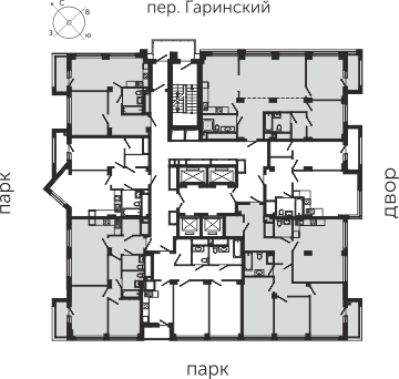 2-6 этаж