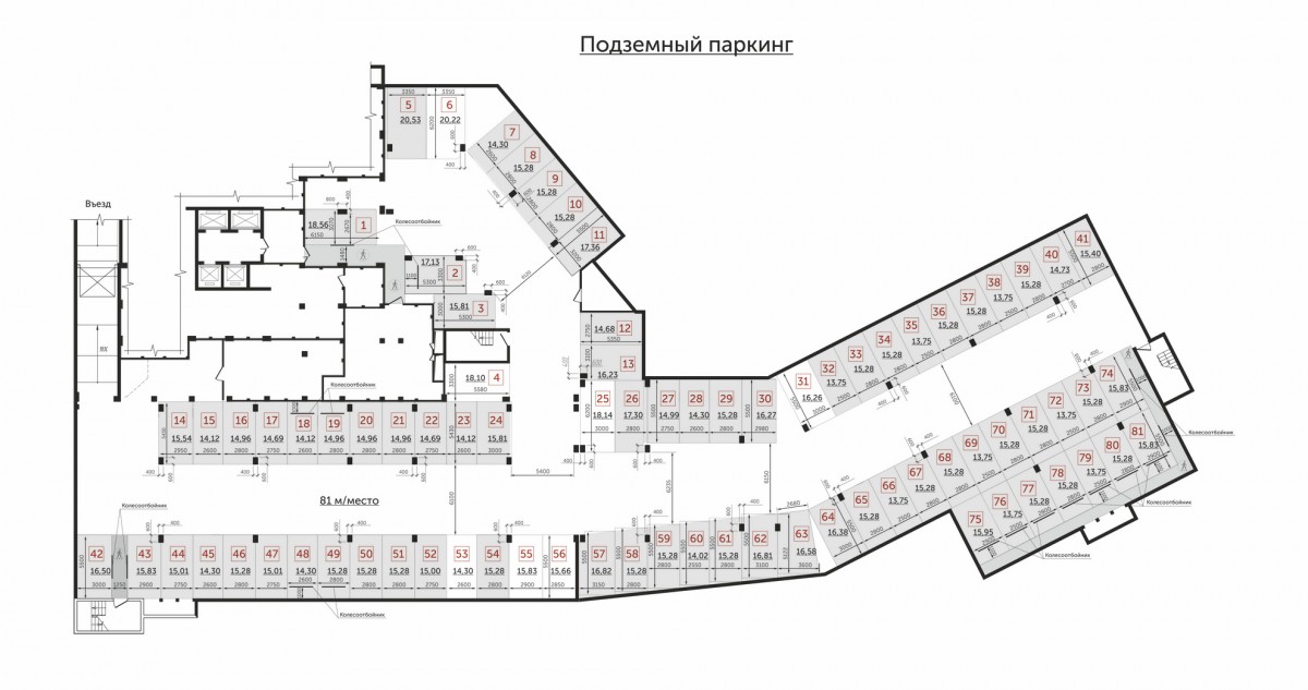 План -1 этажа