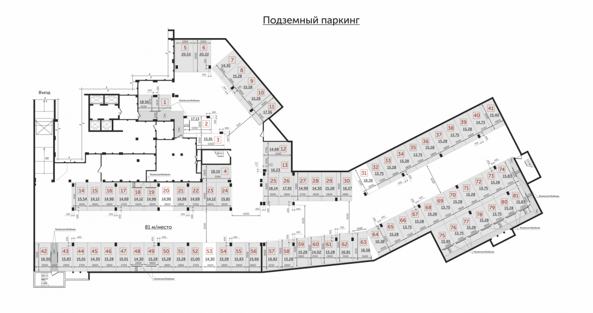 План -1 этажа