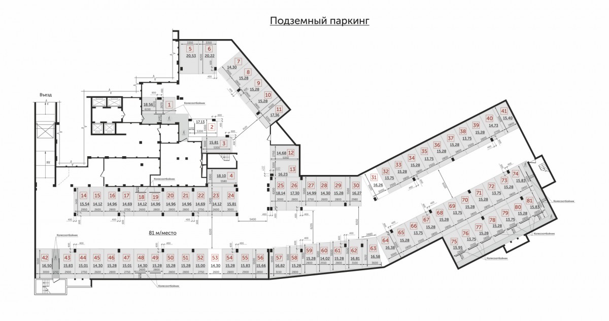 План -1 этажа
